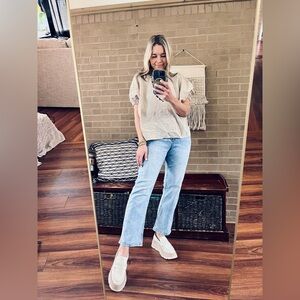 Entro Linen Blend Top